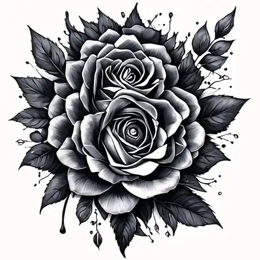 Romans 8 18 tattoo design idea