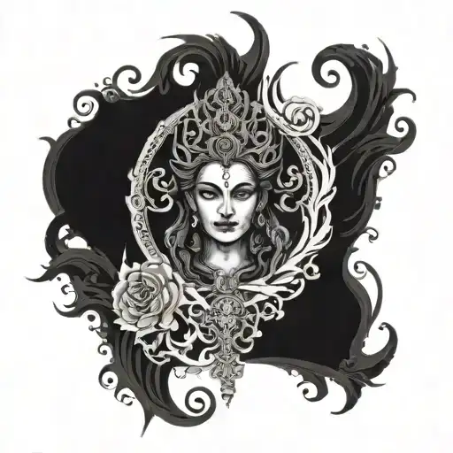 shiv bhagwan tattoo design idea