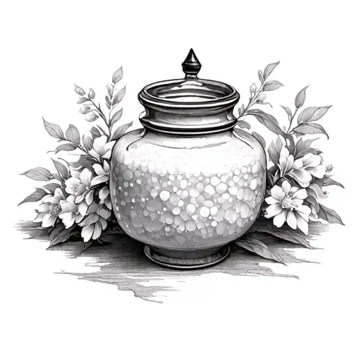 Alabaster Jar tattoo design idea