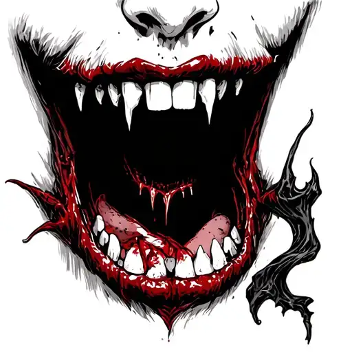 vampire bite mark tattoo tattoo design idea