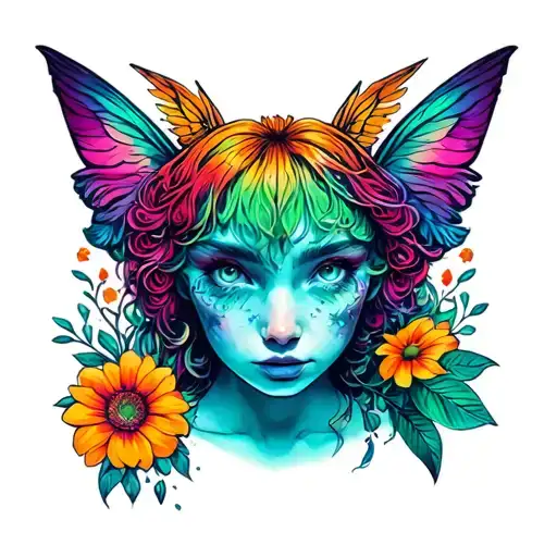 I want a phrase that says brave tattoo design idea