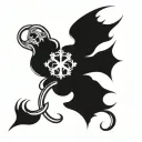 getting over drug addiction recovery symbol tattoo design idea