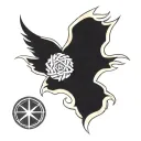 getting over drug addiction recovery symbol tattoo design idea