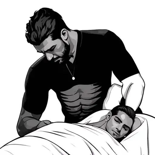 Massage therapist male tattoo tattoo design idea