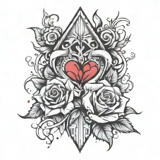 heartbroken, stronger, healing, betrayal tattoo design idea