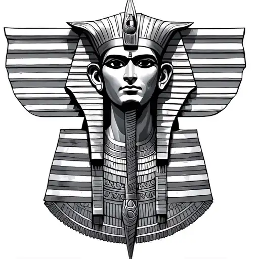 Seth Egyptian God tattoo design idea