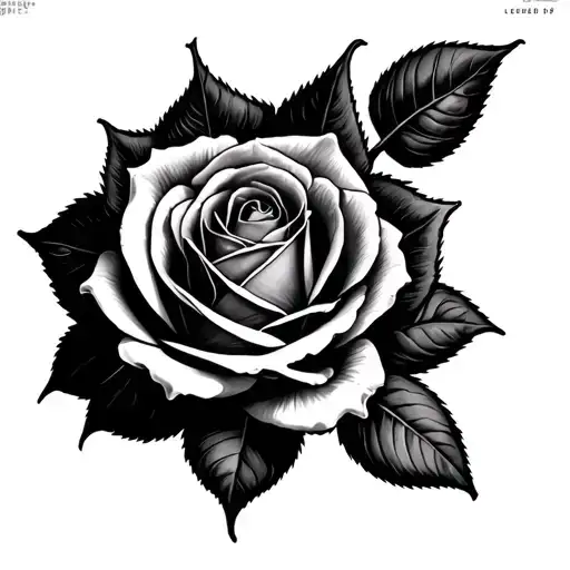 Make a tattoo of a dying rose with 999; Legends Never Die; and I don’t care if you believe in meIncluded tattoo design idea
