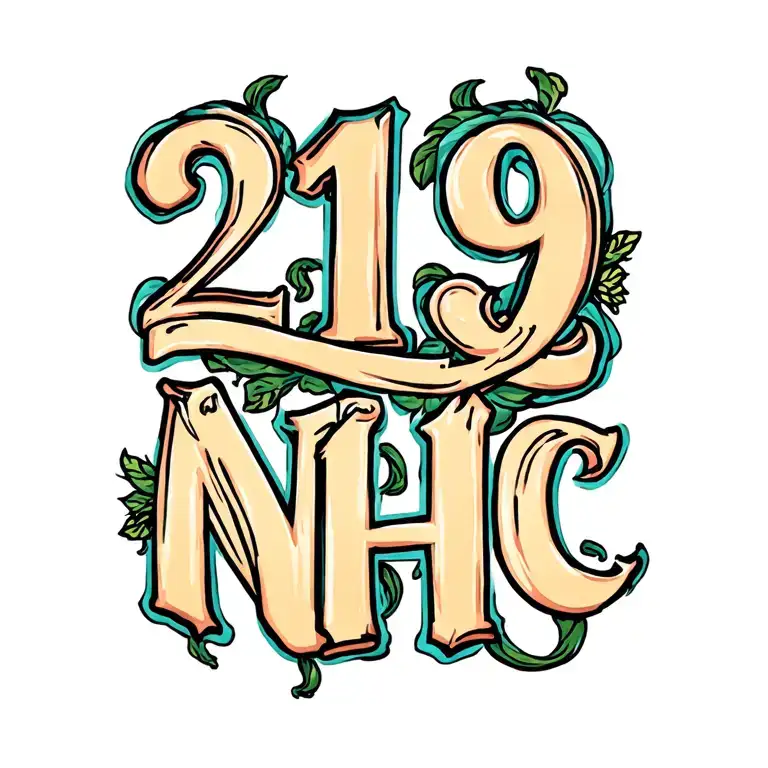 "219-NHC" Crips tattoo design idea