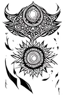 mandala tattoo design idea