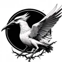 Mockingjay tattoo design idea