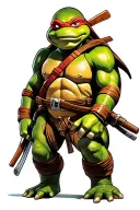 Teenage mutant ninja turtles tattoo design idea