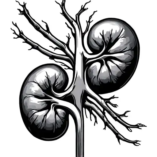 kidney donor tattoo design idea