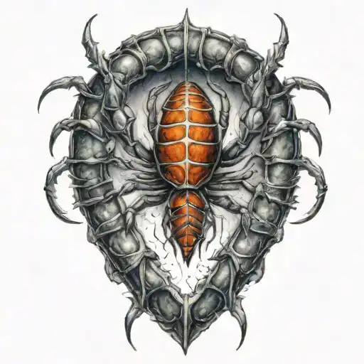 scorpio tattoo design idea