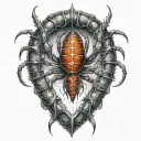 scorpio tattoo design idea