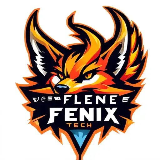 "Fenix Defense Tech" "Fenix Defense Tech" Military War Style Fox Head with Phoenix Body with strength logo tattoo design idea