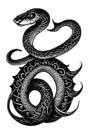 kundalini snake tattoo tattoo design idea