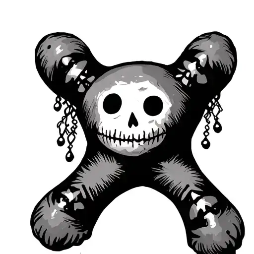Voodoo Doll tattoo design idea