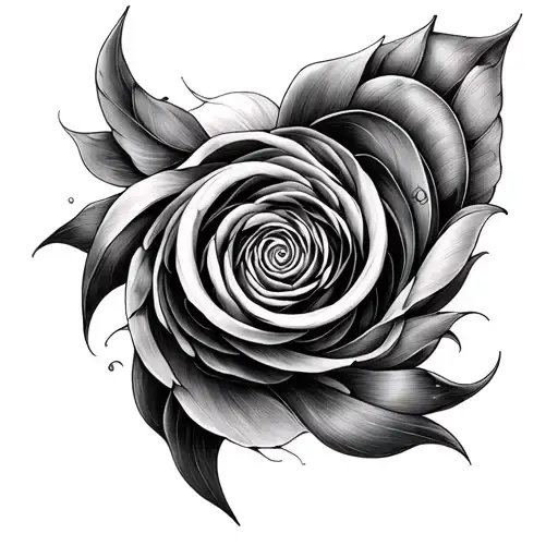 Fibonacci sequence tattoo design idea