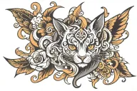Babe Crew Logo tattoo design idea