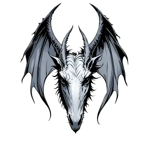 Thestral tattoo design idea