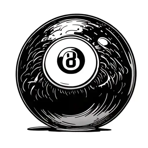 Change the body part of the shoe bullet to Stucy's Eight Ball tattoo design idea