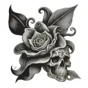 Submissive tattoo design idea