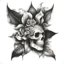 Submissive tattoo design idea