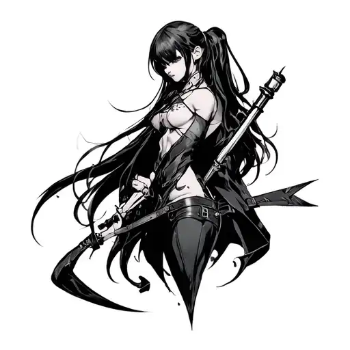 Akame Ga Kill tattoo design idea