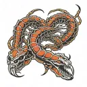 Scorpions tattoo design idea
