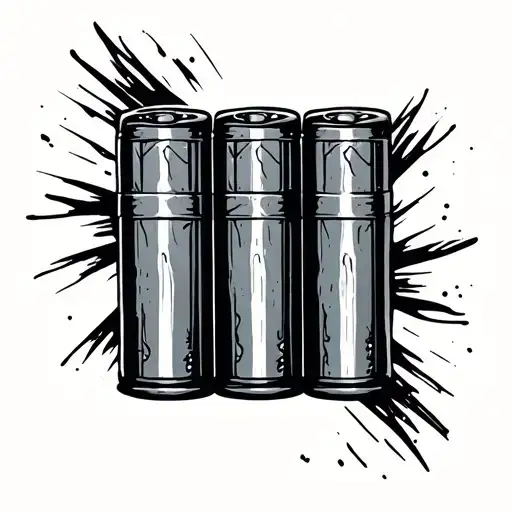 Shotgun Shell tattoo design idea