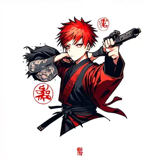 nanami fr jujutsu kaisen tattoo design idea