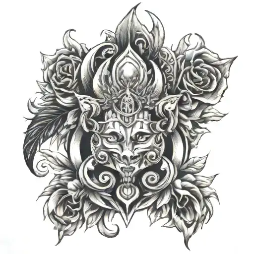 Sacred Dope Boys tattoo design idea