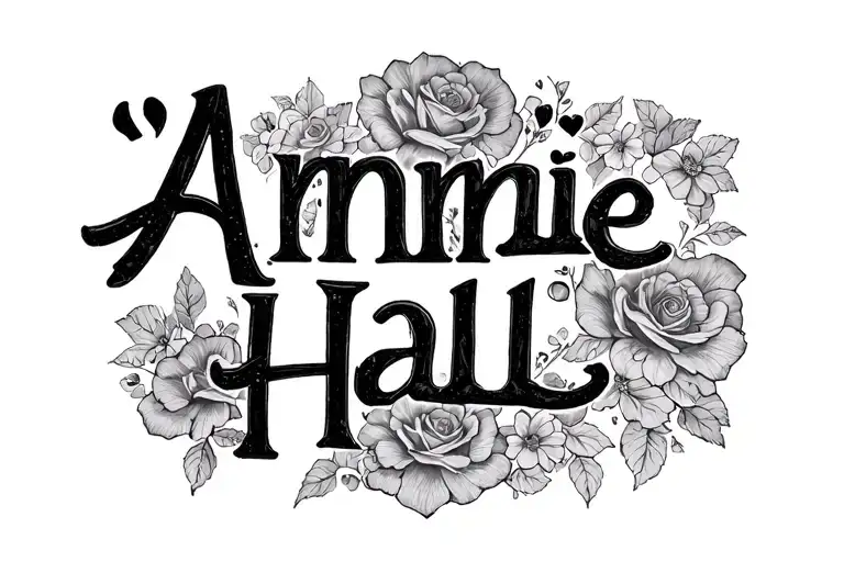"Annie Hall" love antiques tattoo design idea