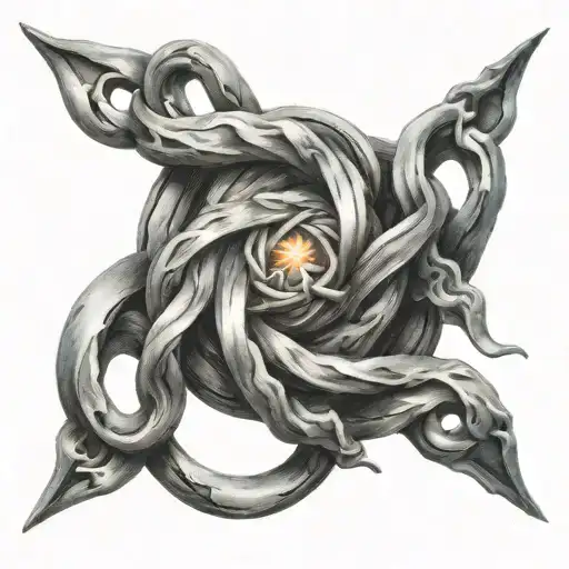 Witches Knot tattoo design idea