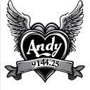 "Andy 9-14-25" heart and angel wings tattoo design idea