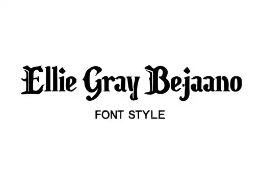 "Ellie Gray Bejarano" tattoo design idea