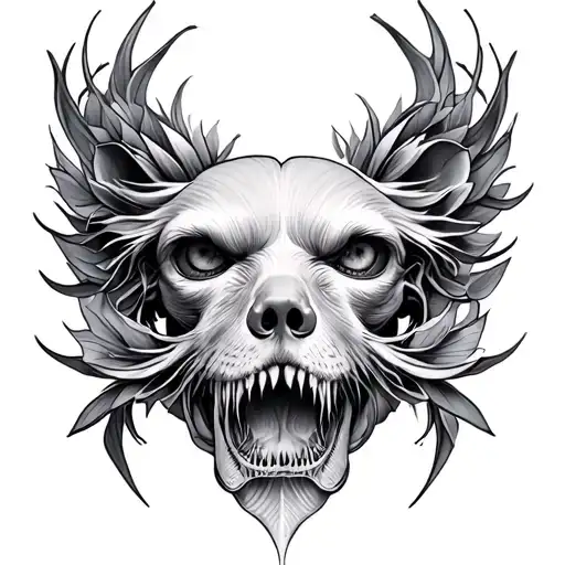 3d Image tattoo design idea