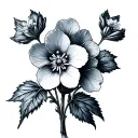 Forget Me Nots tattoo design idea