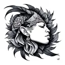 Ogun tattoo design idea