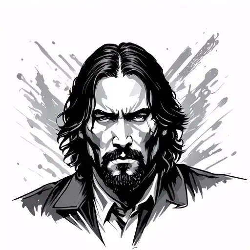 John Wick tattoo design idea