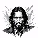 John Wick tattoo design idea