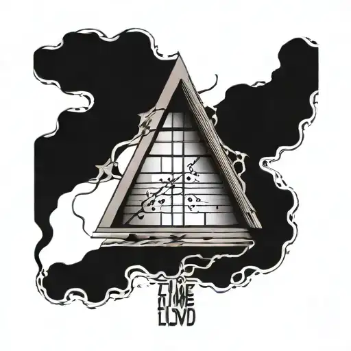 pink Floyd, time lyrics tattoo design idea