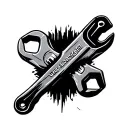 adjustable wrench tattoo design idea