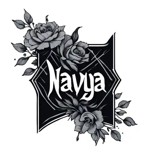 "Navya" Navya tattoo design idea