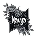 "Navya" Navya tattoo design idea