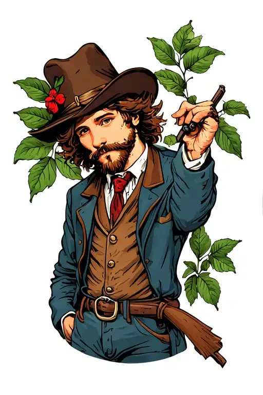 Huckleberry Finn tattoo design idea