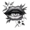 Bisexual tattoo design idea