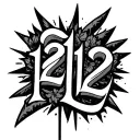 "1212" 121212 tattoo design idea