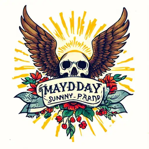 Mayday Parade sunnyland tattoo design idea