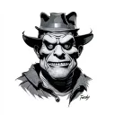 Freddy tattoo design idea